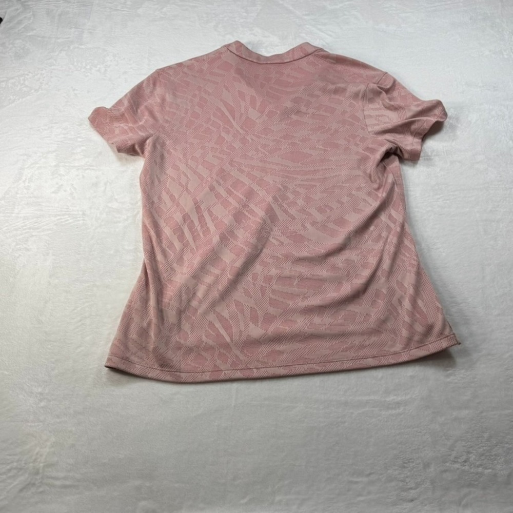 Nike Dri-Fit Victory Jacquard Women's Golf Polo Pink - Size Large - DA3261-603 - Picture 3 of 5